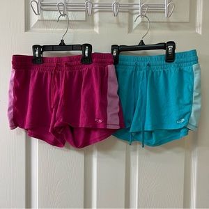 Bundle 2 Champion Athletic Shorts Women’s Small Waist 27”